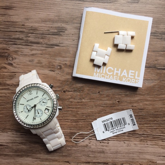 White Michael Kors Watch - Picture 4 of 5